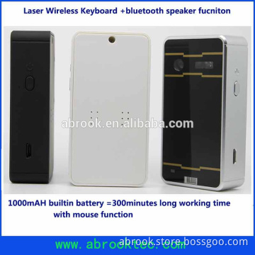 2015 Best seller Projected magic cube wireless virtual laser keyboard